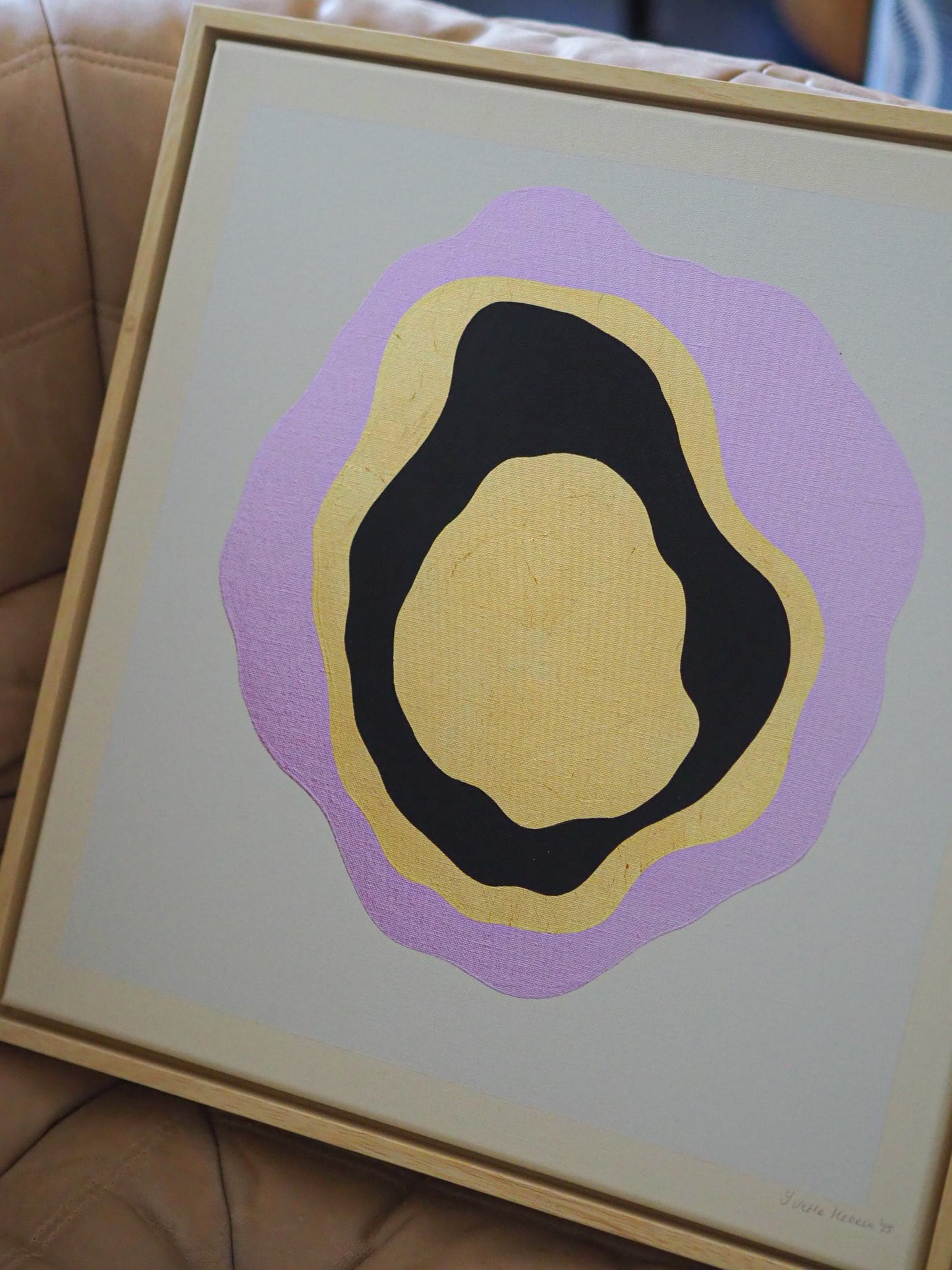 ANOTHER PLANET - LILAC (50w x 50h cm)