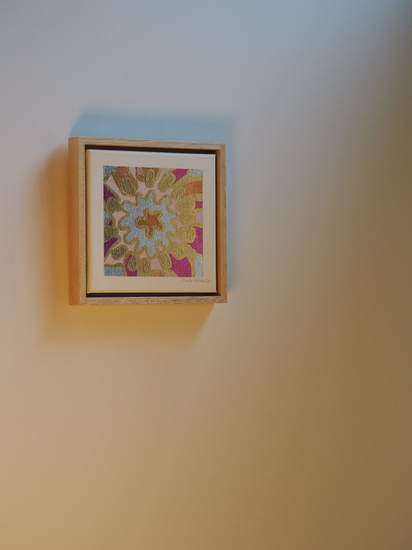 COSMIC BLOOM (20w x 20h cm)