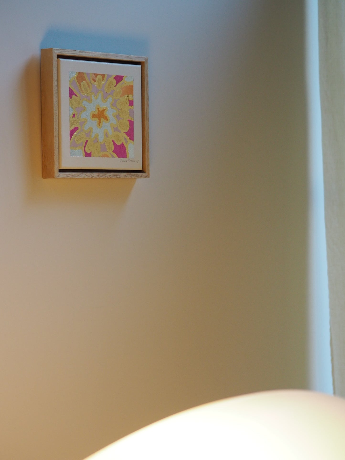 COSMIC BLOOM (20w x 20h cm)