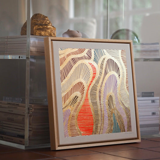 SPACE DISCO #14 (40w x 40h cm)