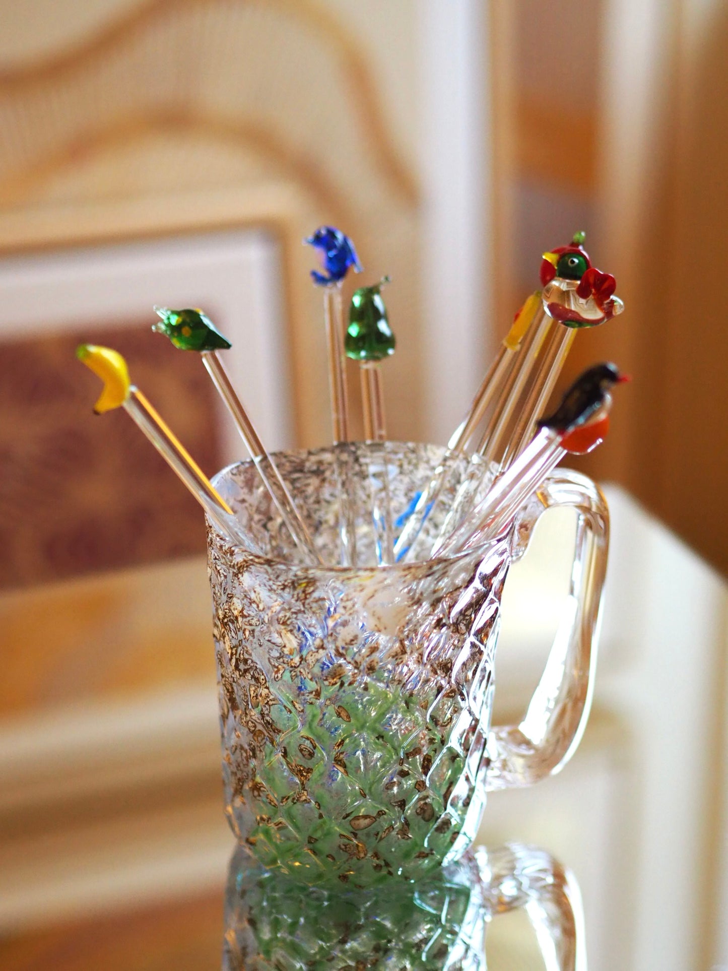 BEER GLASS - ITALIAN MOUTH BLOWN