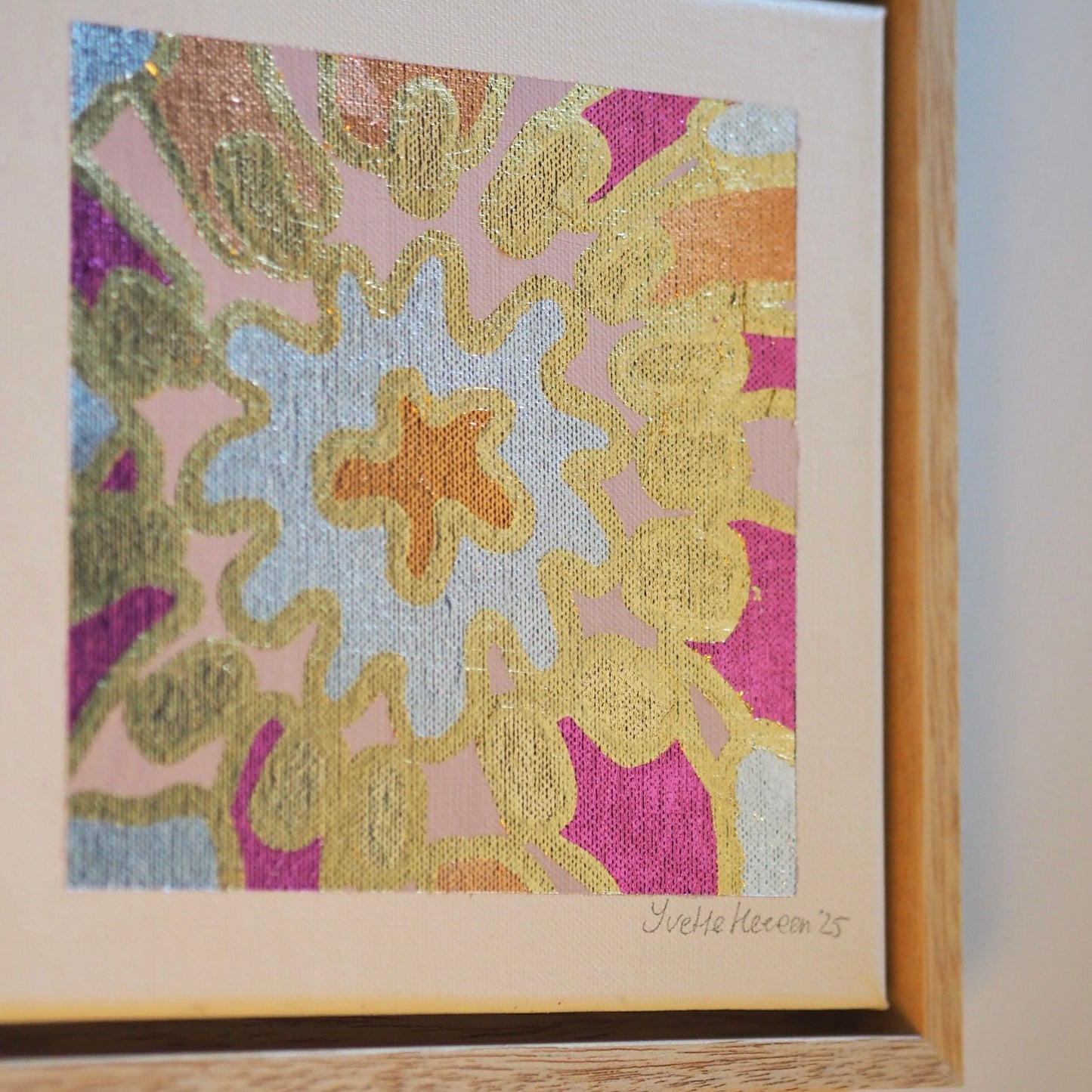 COSMIC BLOOM (20w x 20h cm)