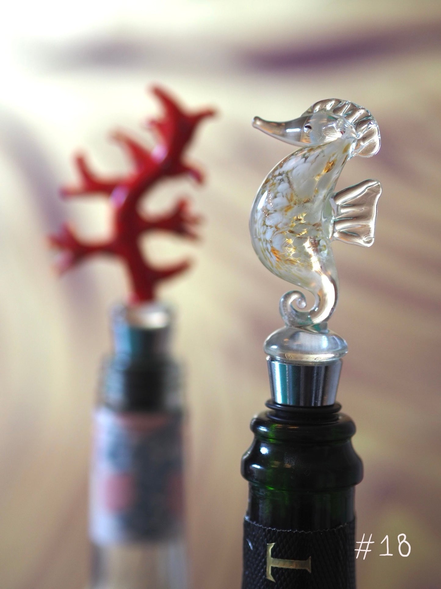 GLASS BOTTLE STOPPER - VENETIAN