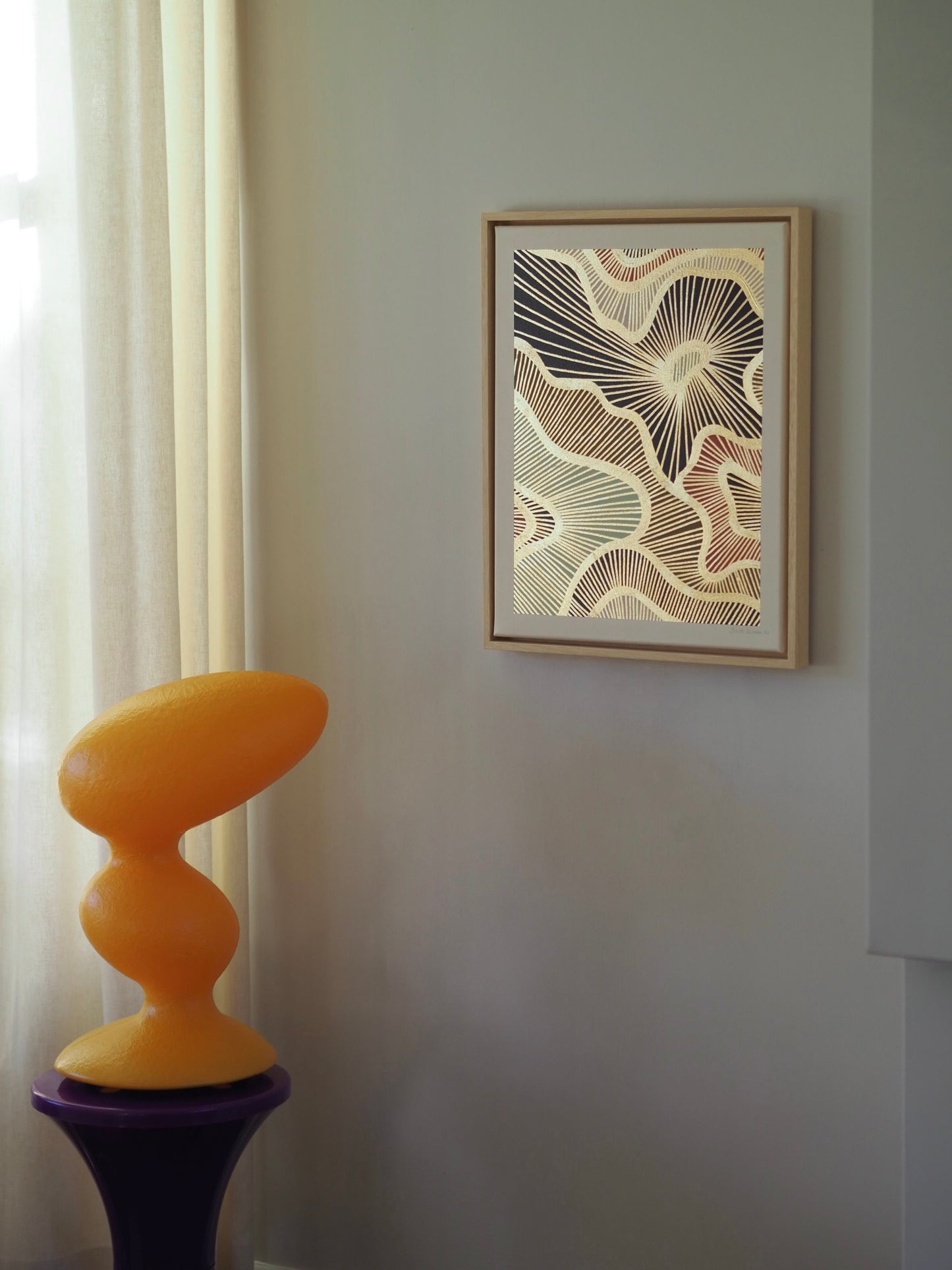 SPACE DISCO #18 (40w x 50h cm)