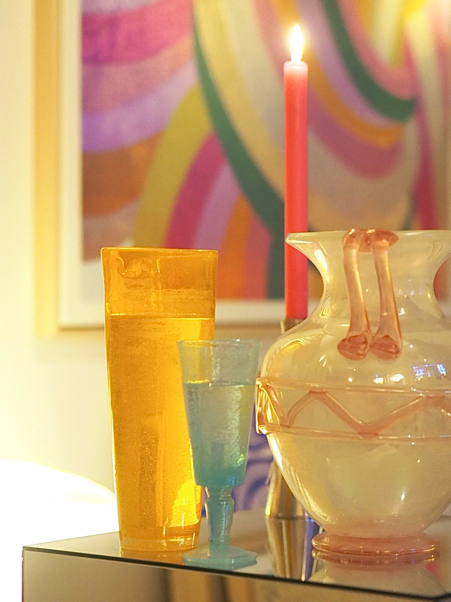 CARAFE - ITALIAN GLASS