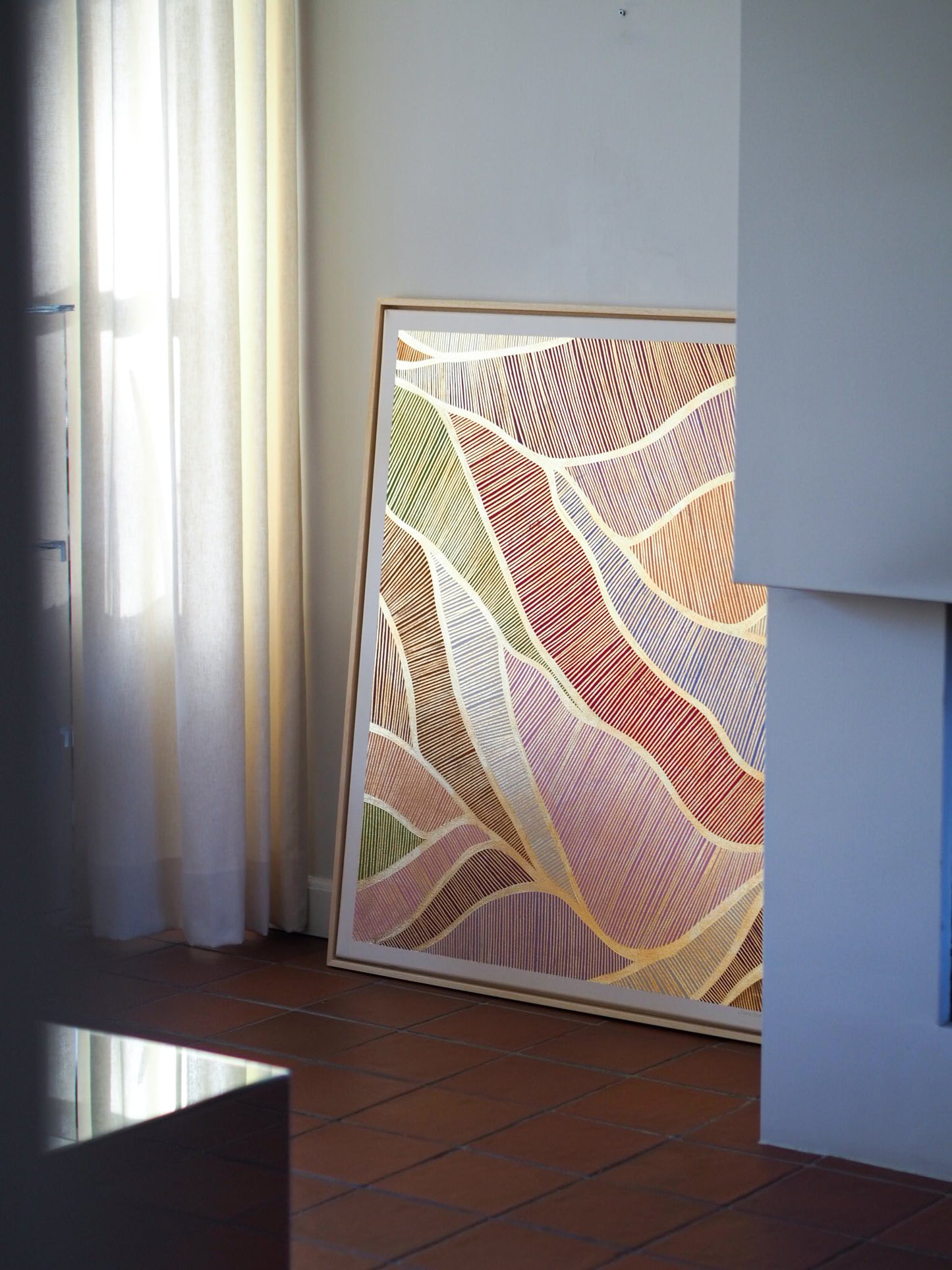 WAVEY (80w x 100h cm)