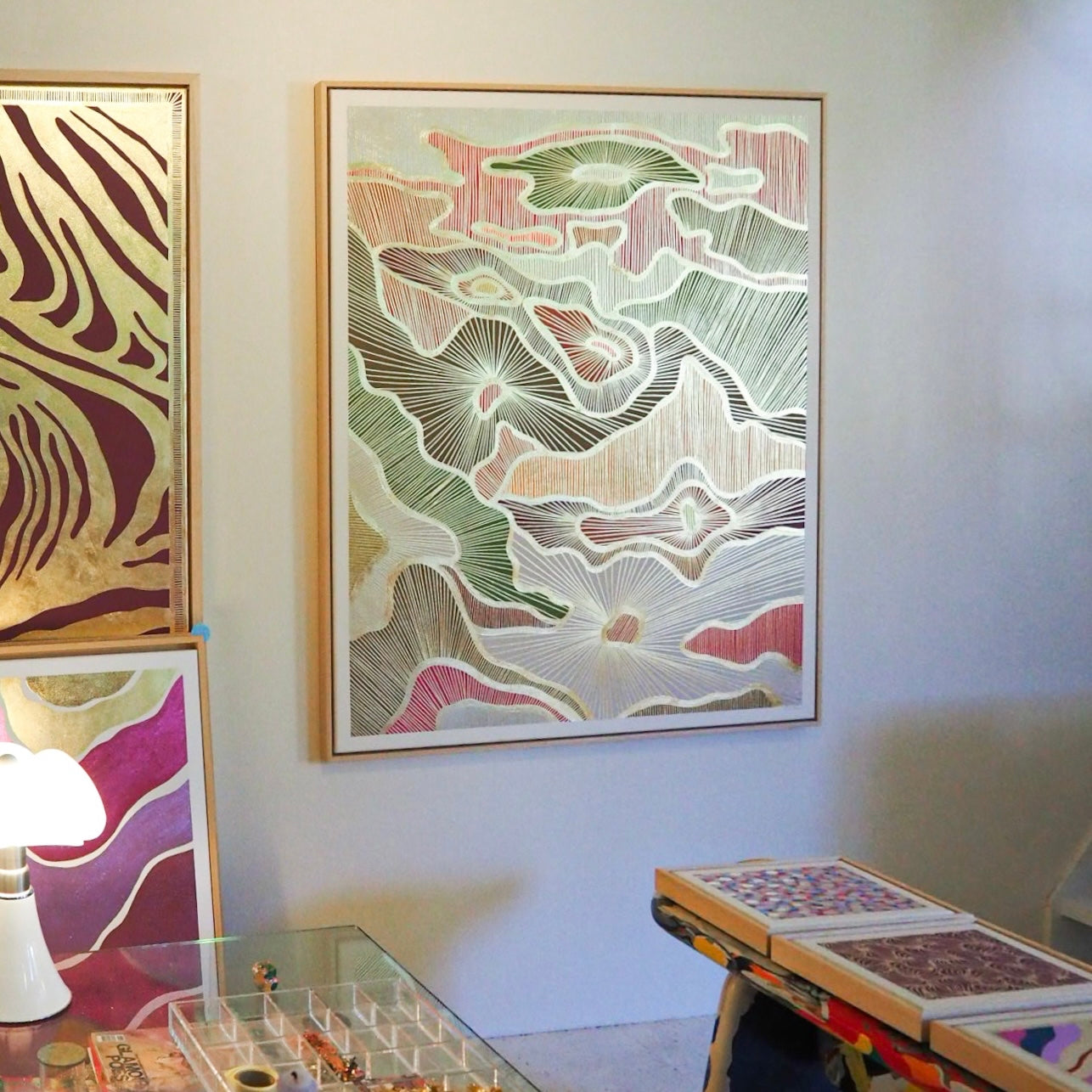 SPACE DISCO #15 (100w x 120h cm)