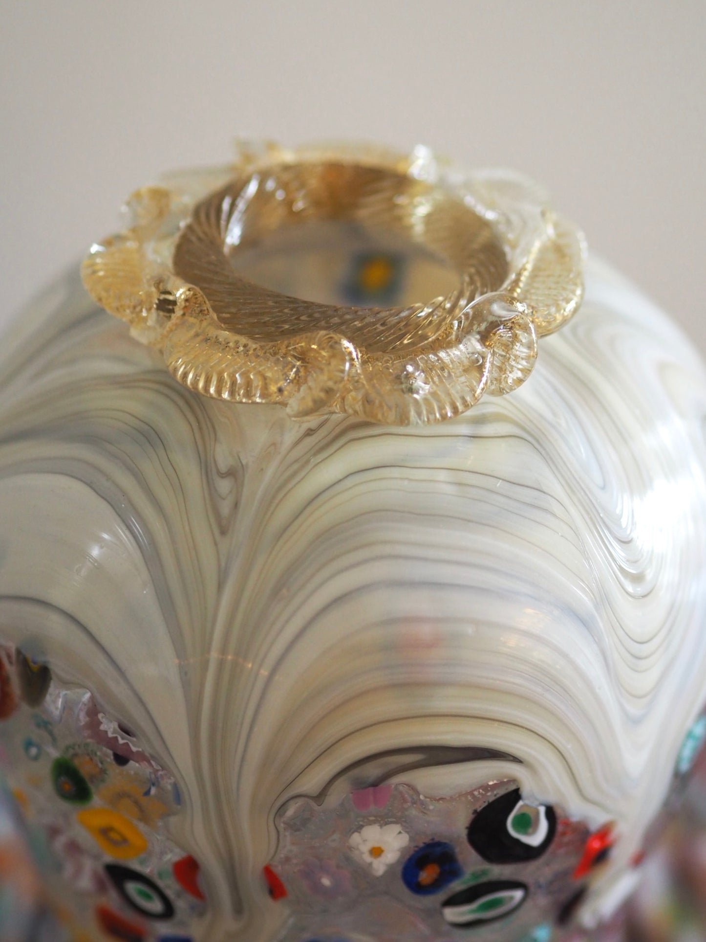 MURANO VASE - MILLEFIORI