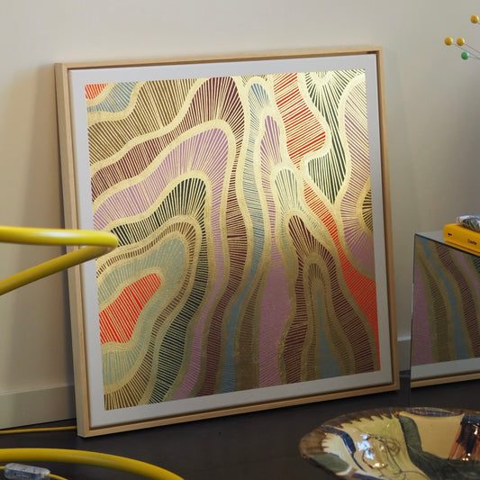 SPACE DISCO #23 (70w x 70h cm)