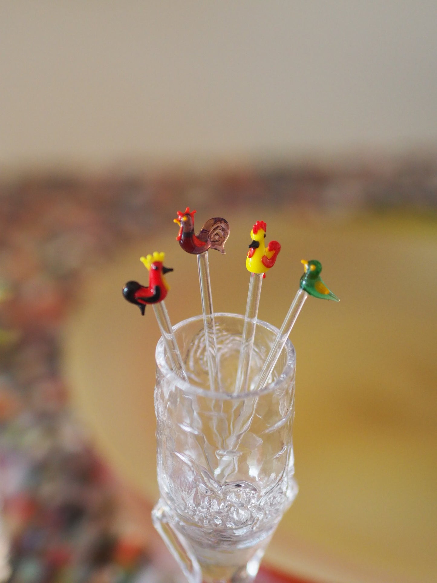 COCKTAIL STICKS - MURANO GLASS