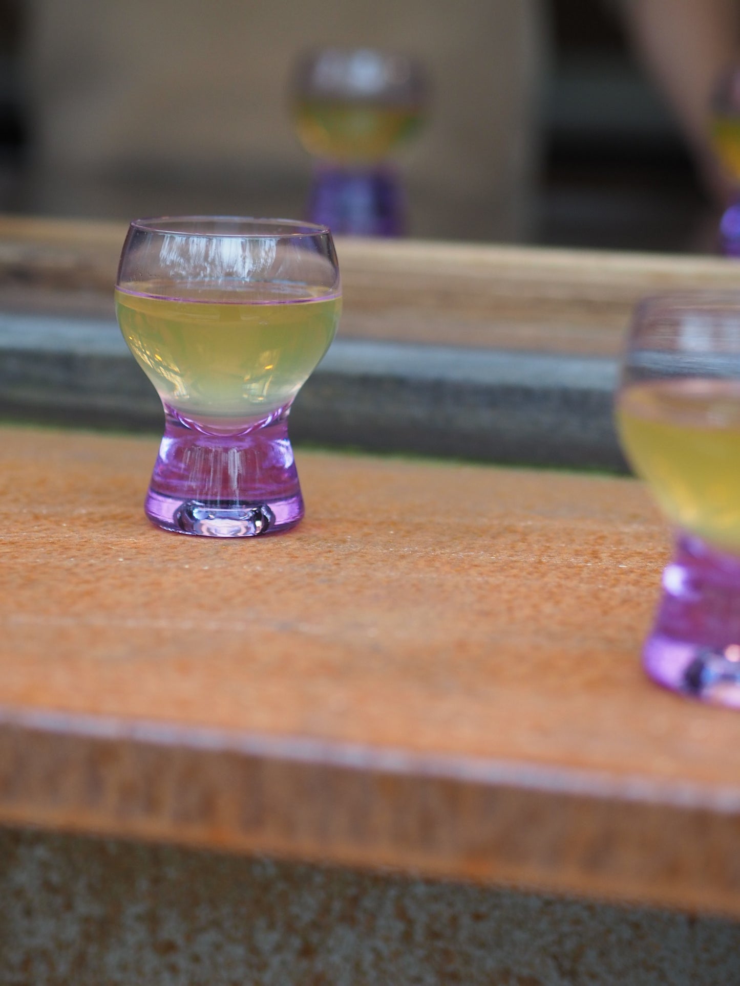 ALEXANDRITE GLASSES - SET OF 6