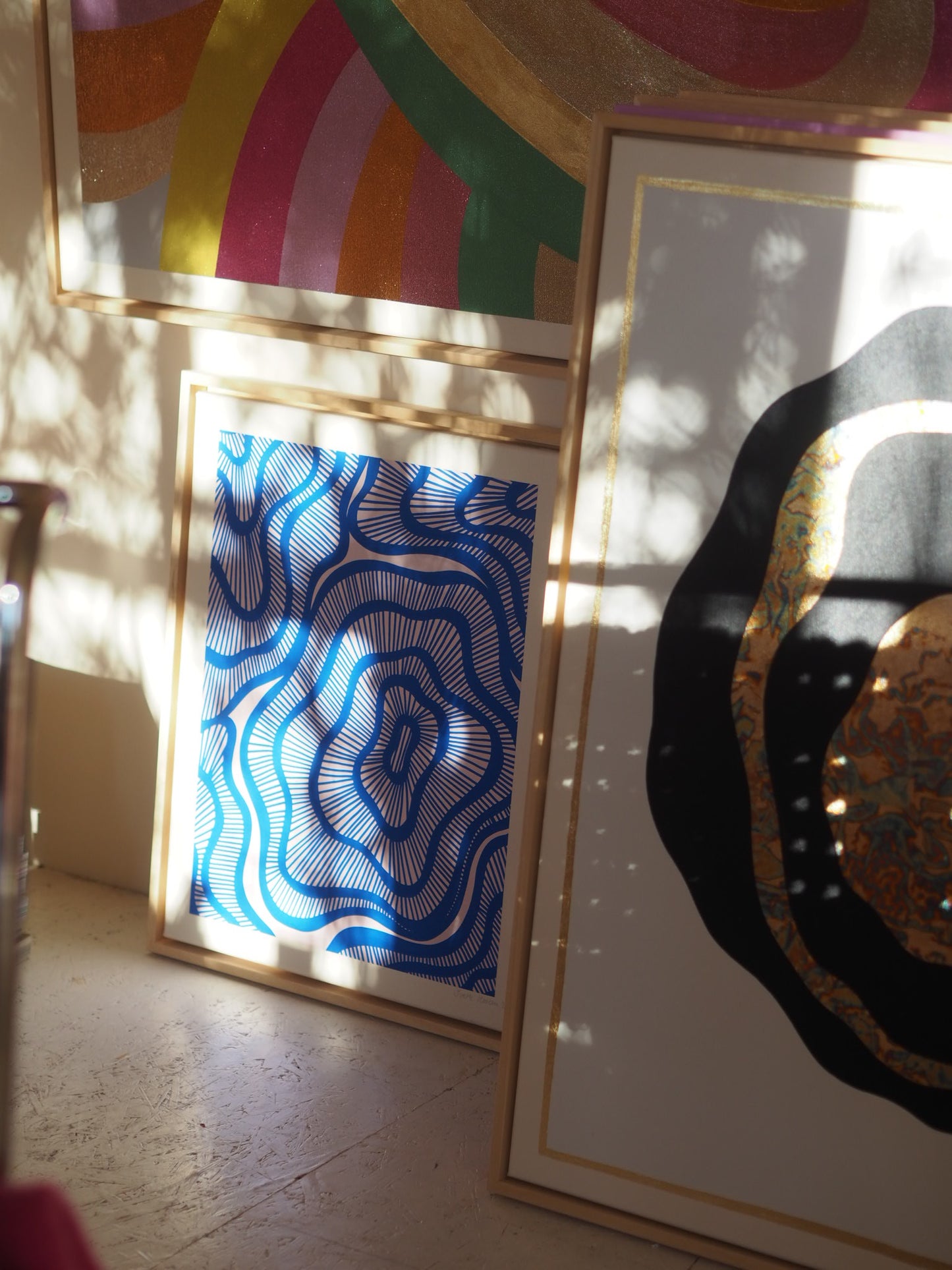 HYPERSPACE - COBALT (40w x 50h cm)