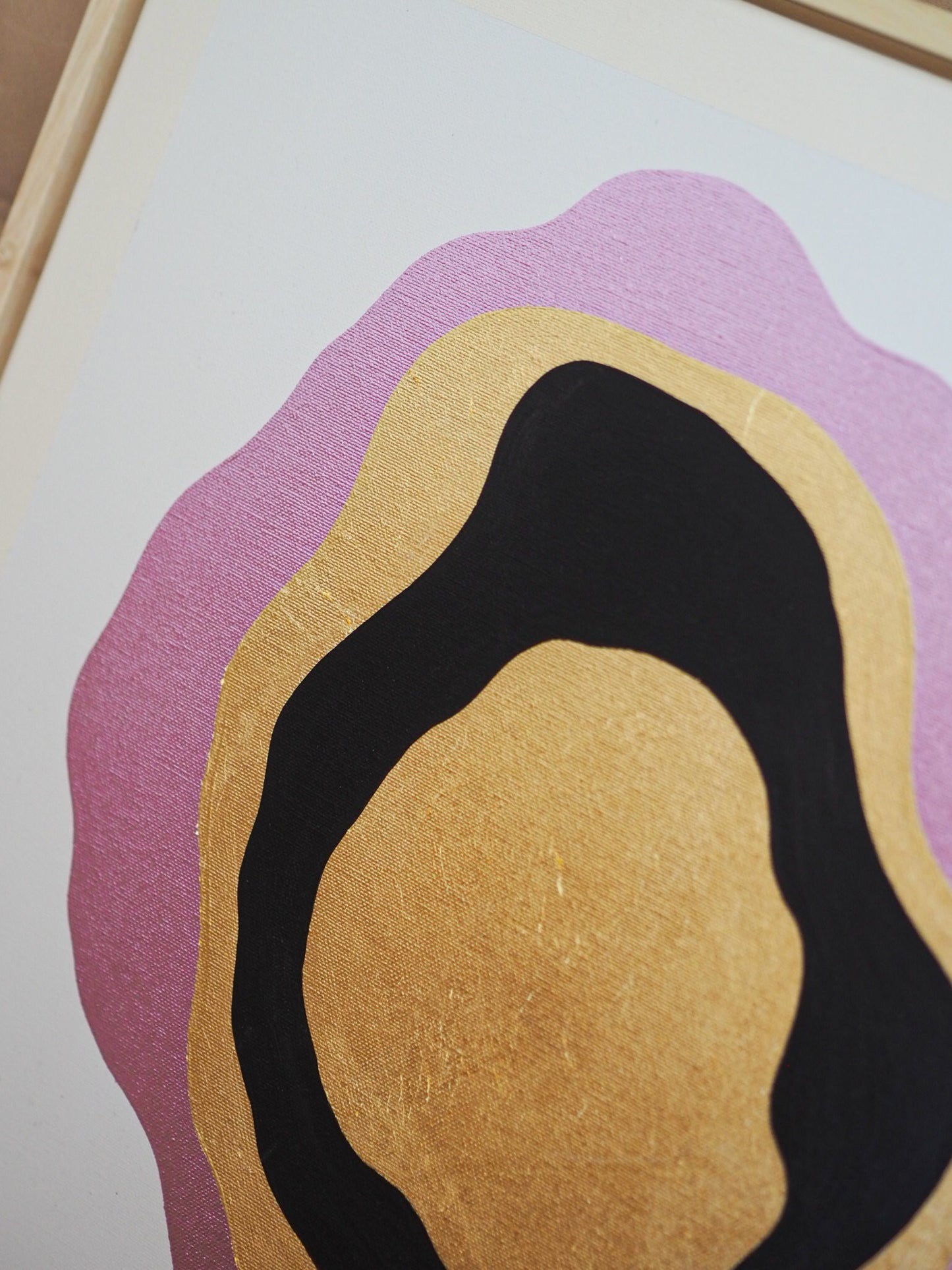 ANOTHER PLANET - LILAC (50w x 50h cm)
