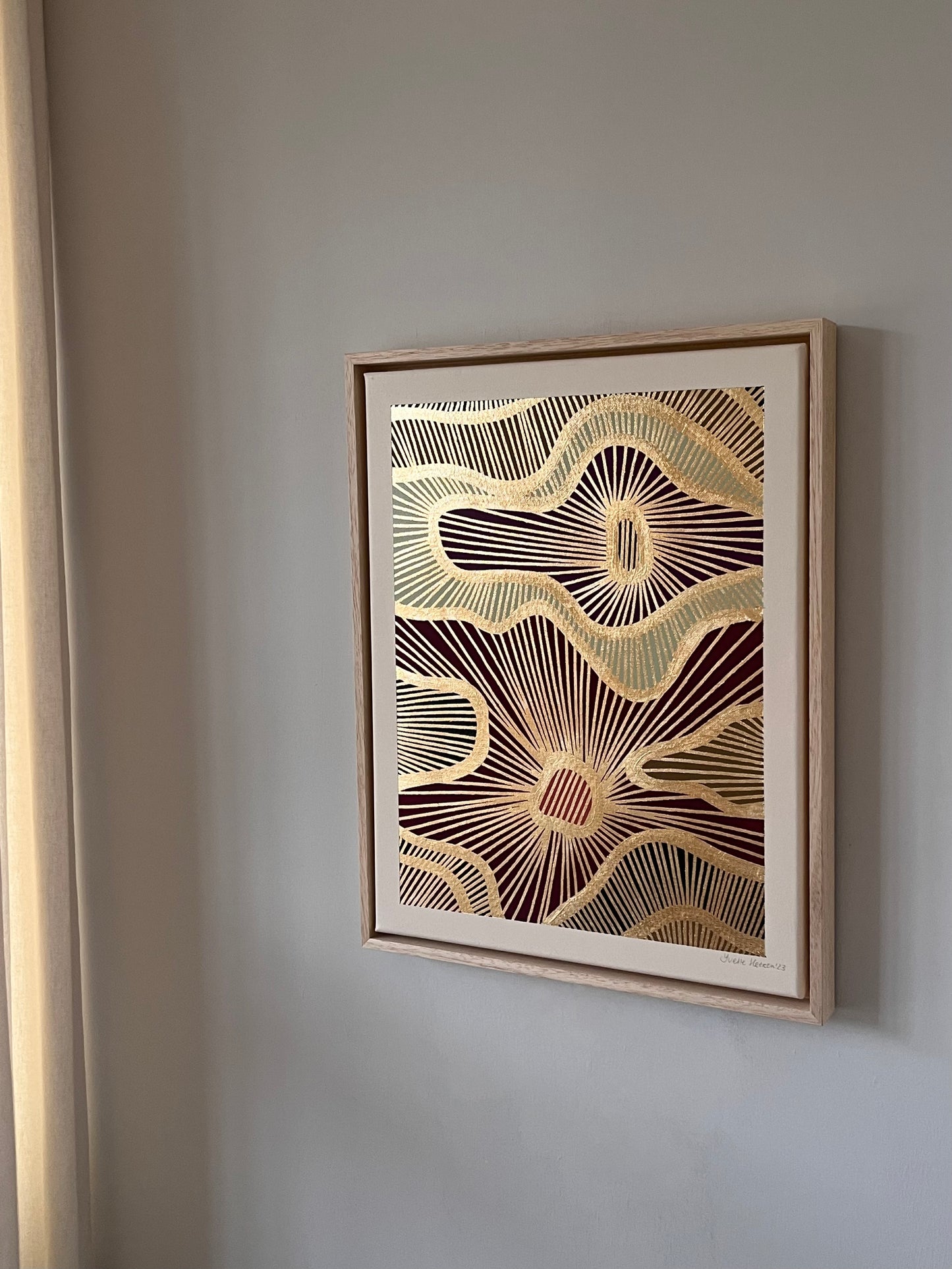 SPACE DISCO #1 (40w x 50h cm)