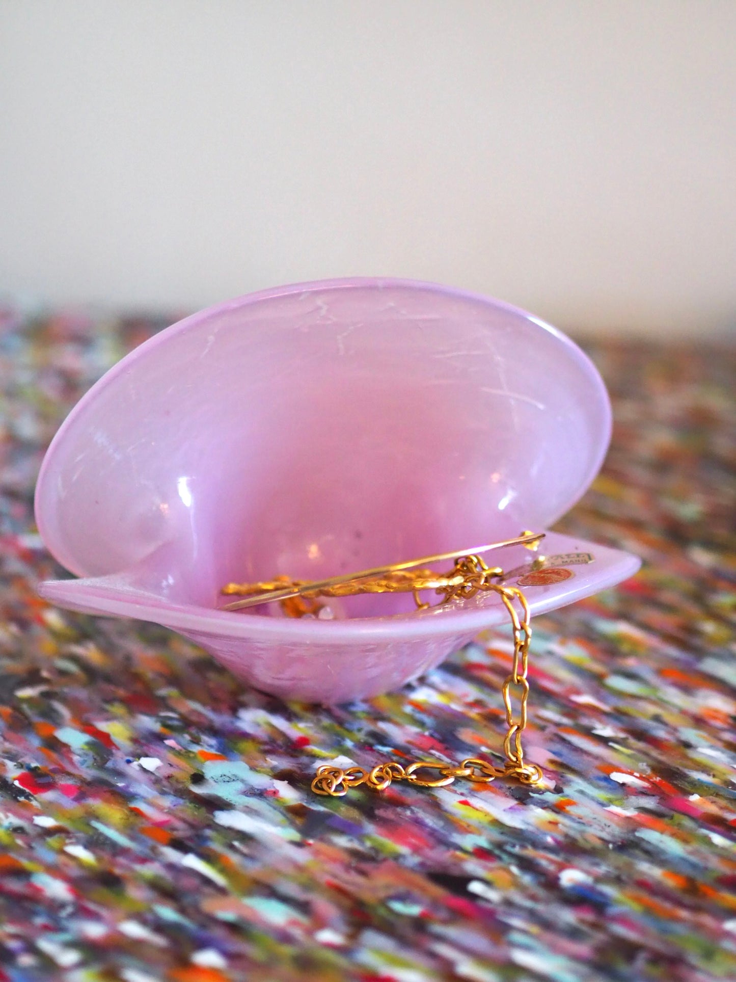 OPAL SHELL BOWL - MURANO
