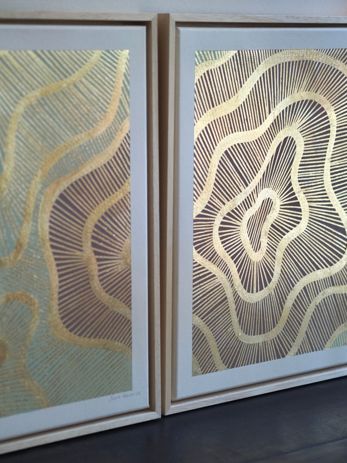 HYPERSPACE - SET OF TWO (40w x 50h cm)