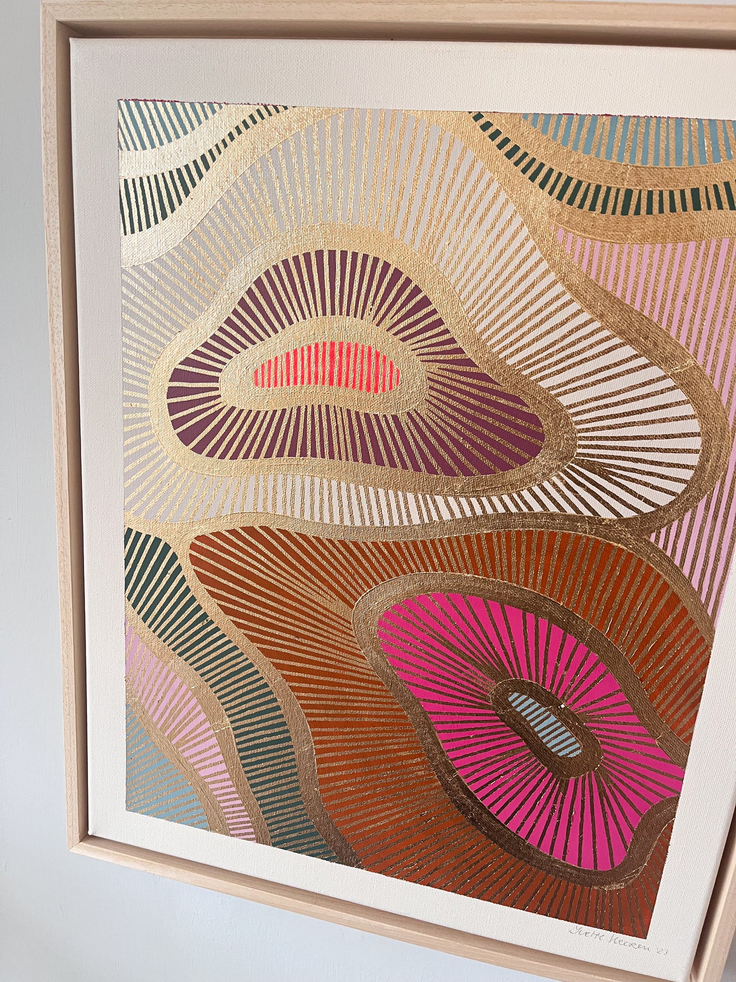 SPACE DISCO #8 (40w x 50h cm)