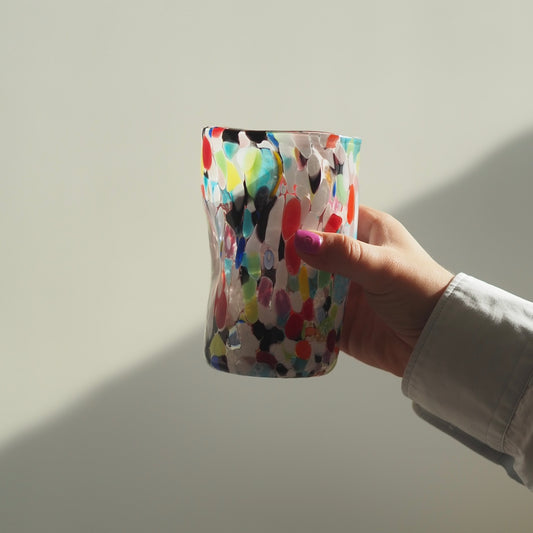 BIG GLASSES - MURANO MILLEFIORI