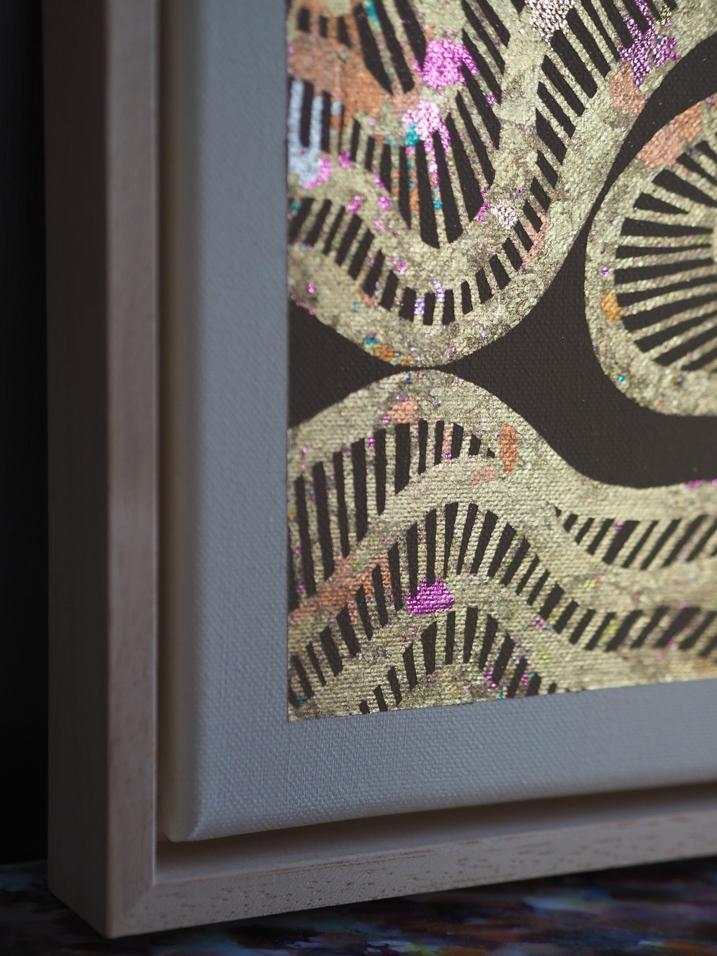 SPACE DUST (20w x 20h cm)