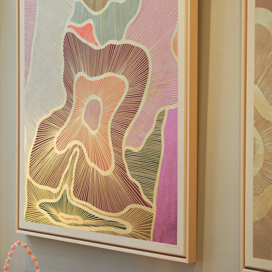 SPACE DISCO #17 (80w x 100h cm)