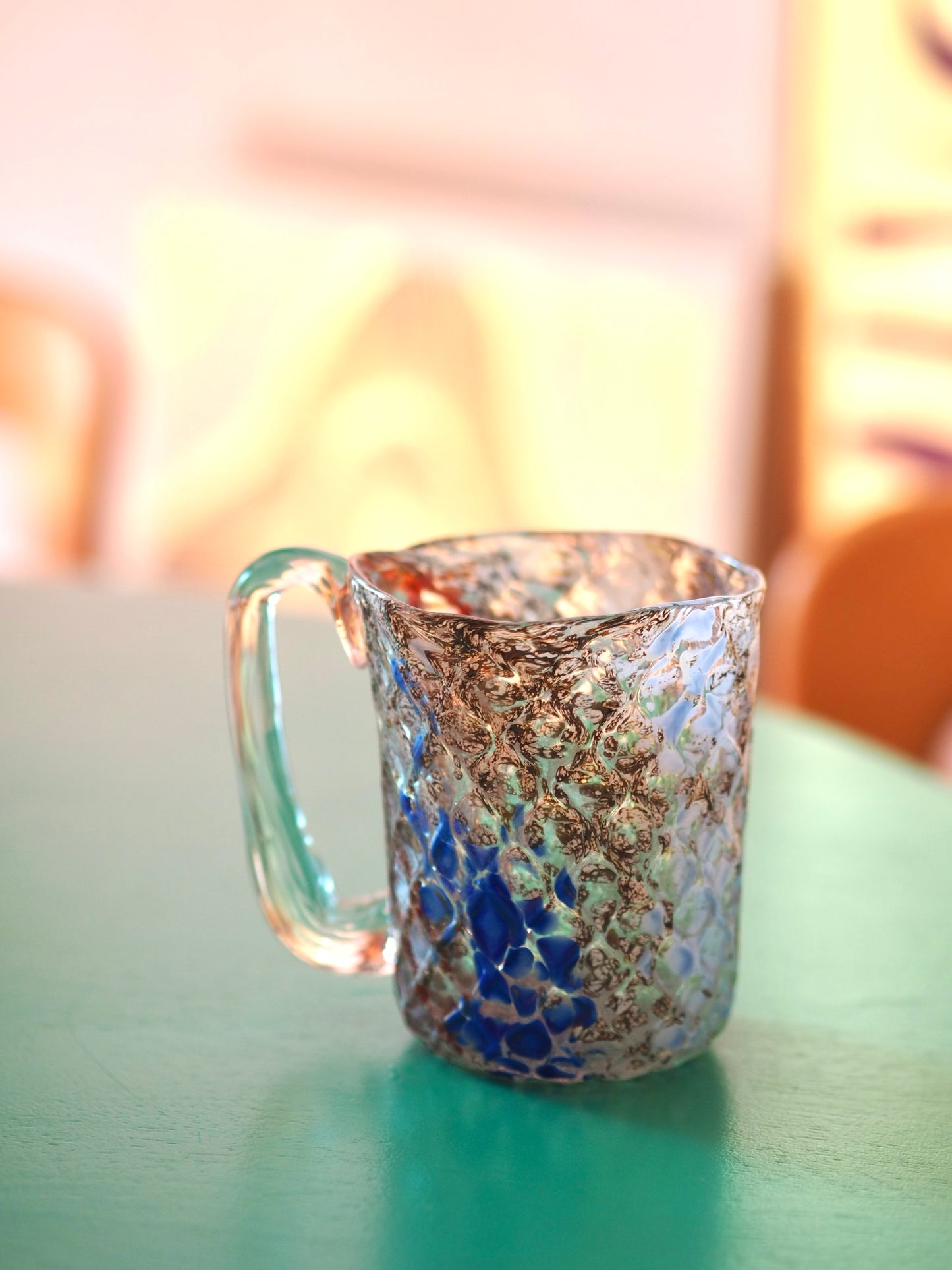BEER GLASS - ITALIAN MOUTH BLOWN