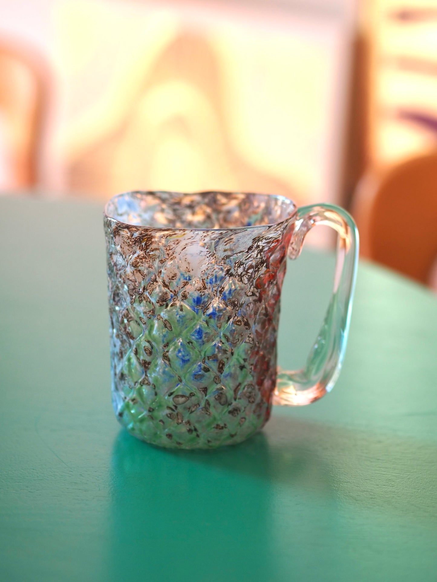 BEER GLASS - ITALIAN MOUTH BLOWN