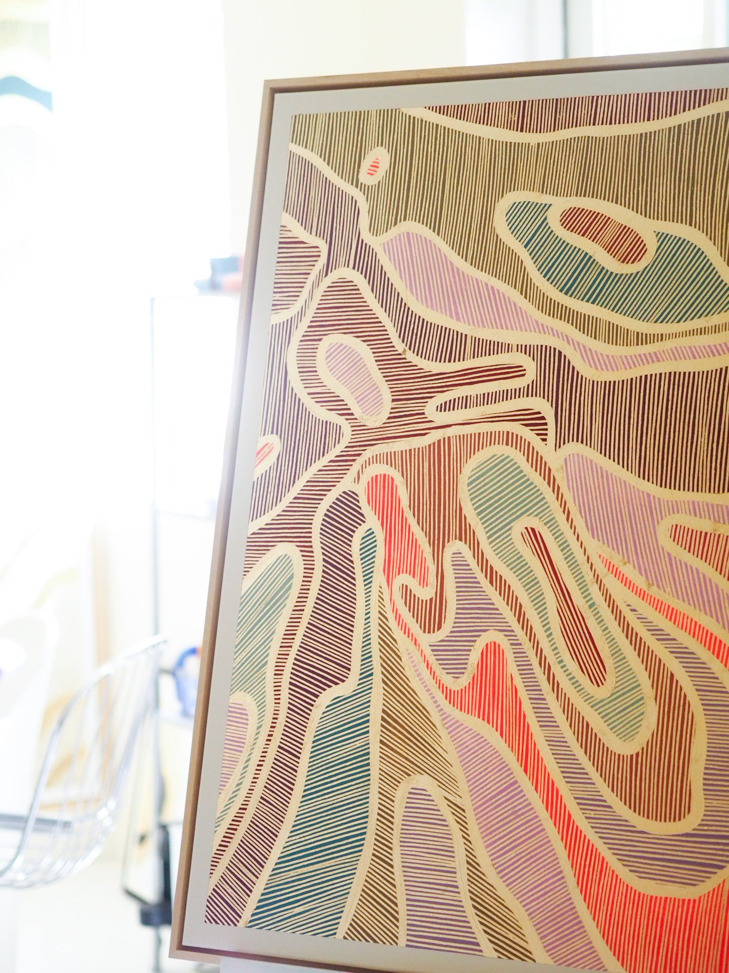 SPACE DISCO #14 (80w x 100h cm)