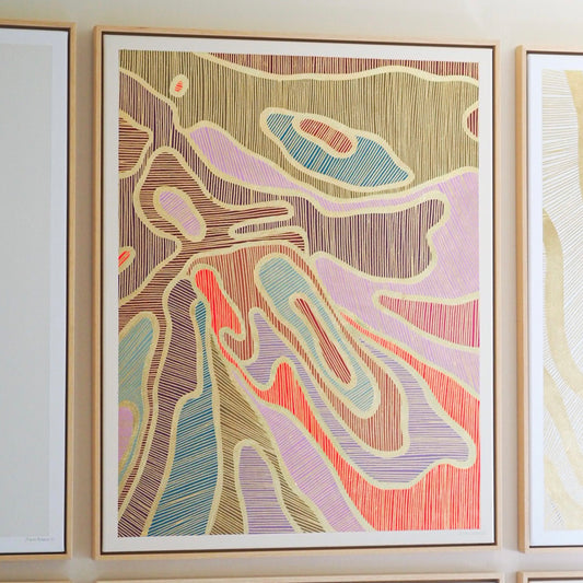 SPACE DISCO #14 (80w x 100h cm)