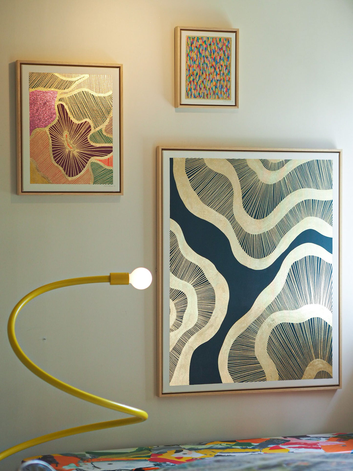 HYPERSPACE - JADE (80w x 100h cm)
