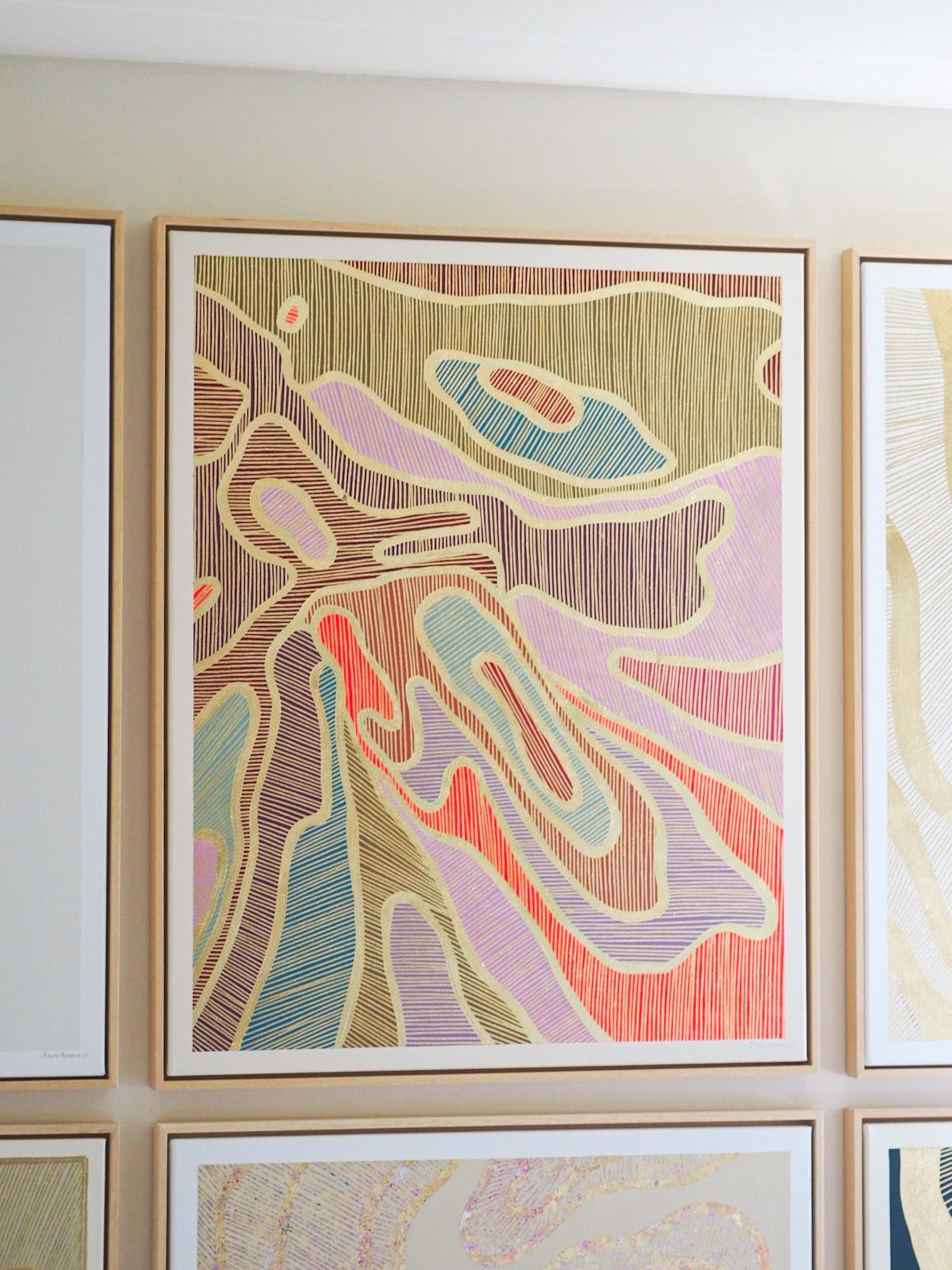 SPACE DISCO #14 (80w x 100h cm)