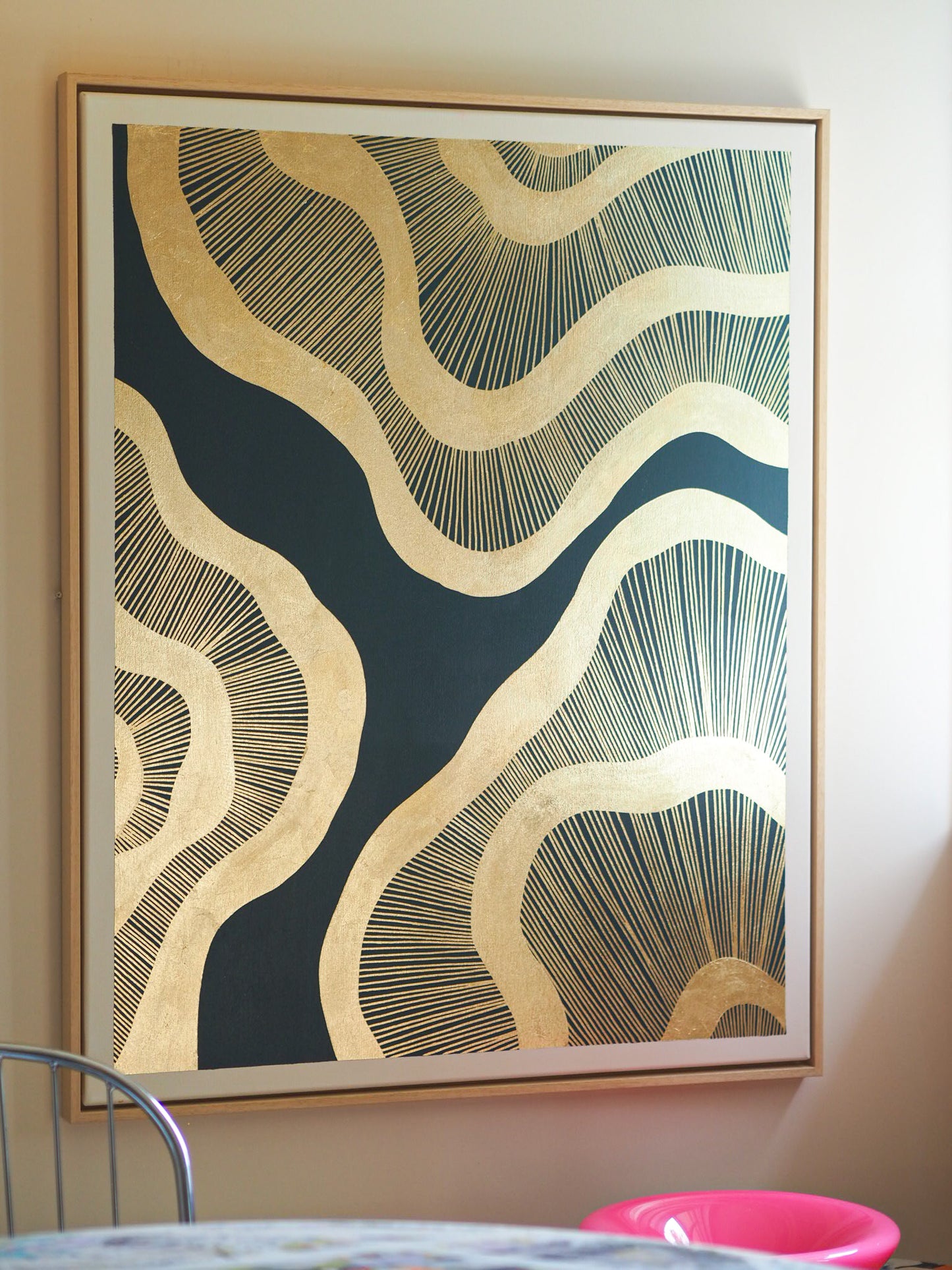 HYPERSPACE - JADE (80w x 100h cm)