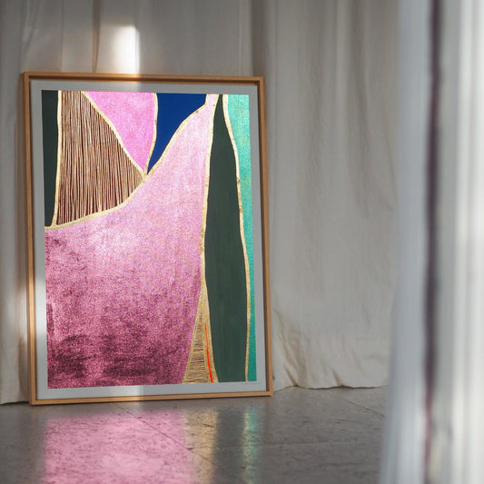 DISCO-NECTED (60w x 80h cm)