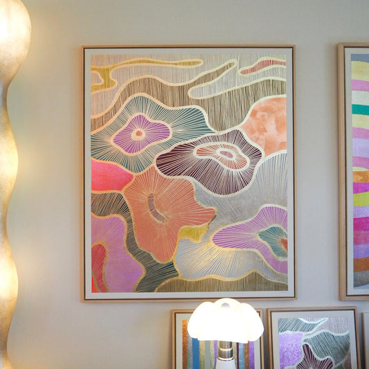 SPACE DISCO #12 (100w x 120h cm)