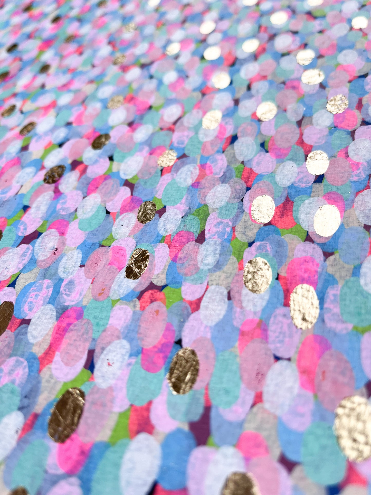 HAPPY GALAXY #35 (30w x 40h cm)