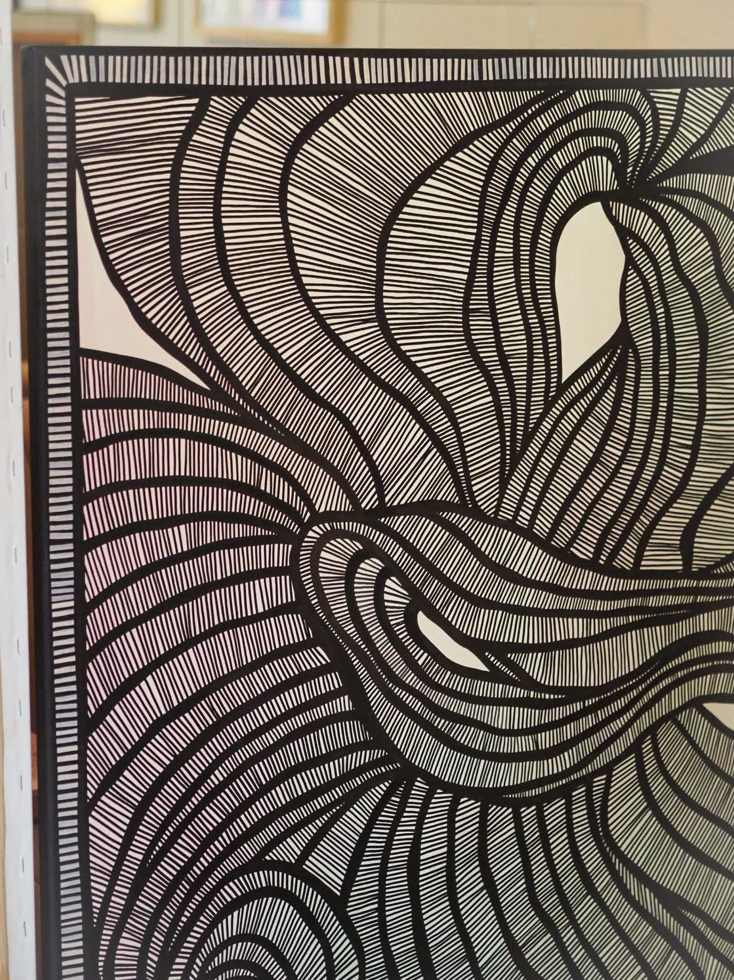 MESMERIZED (100w x 120h cm)