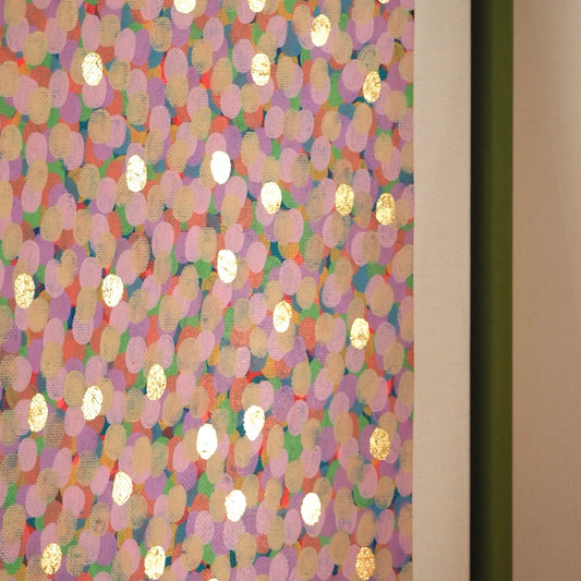 HAPPY GALAXY (60w x 80h cm)