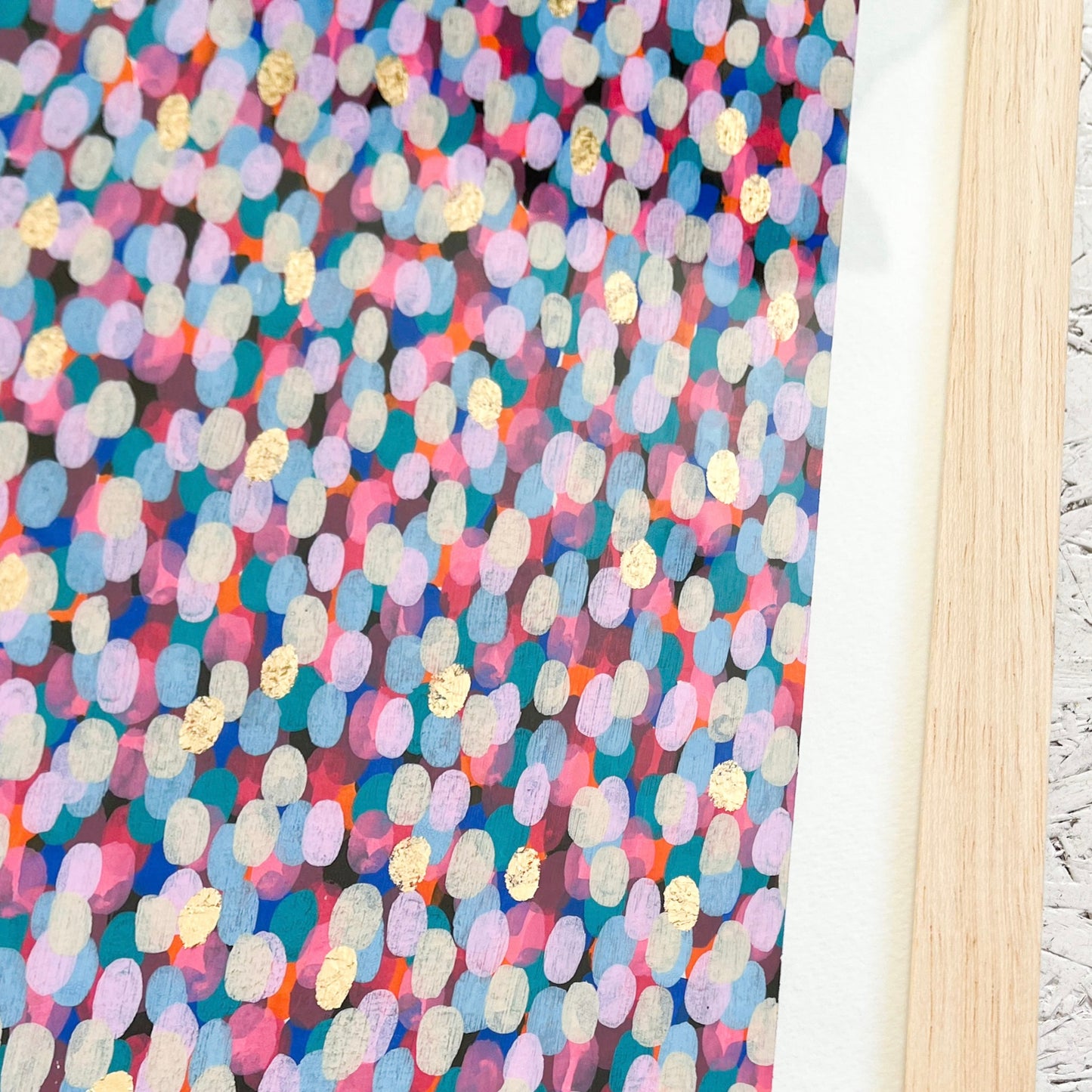 HAPPY GALAXY #28 (40w x 50h cm)