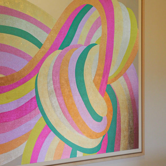 MESMERIZED (120w x 120h cm)