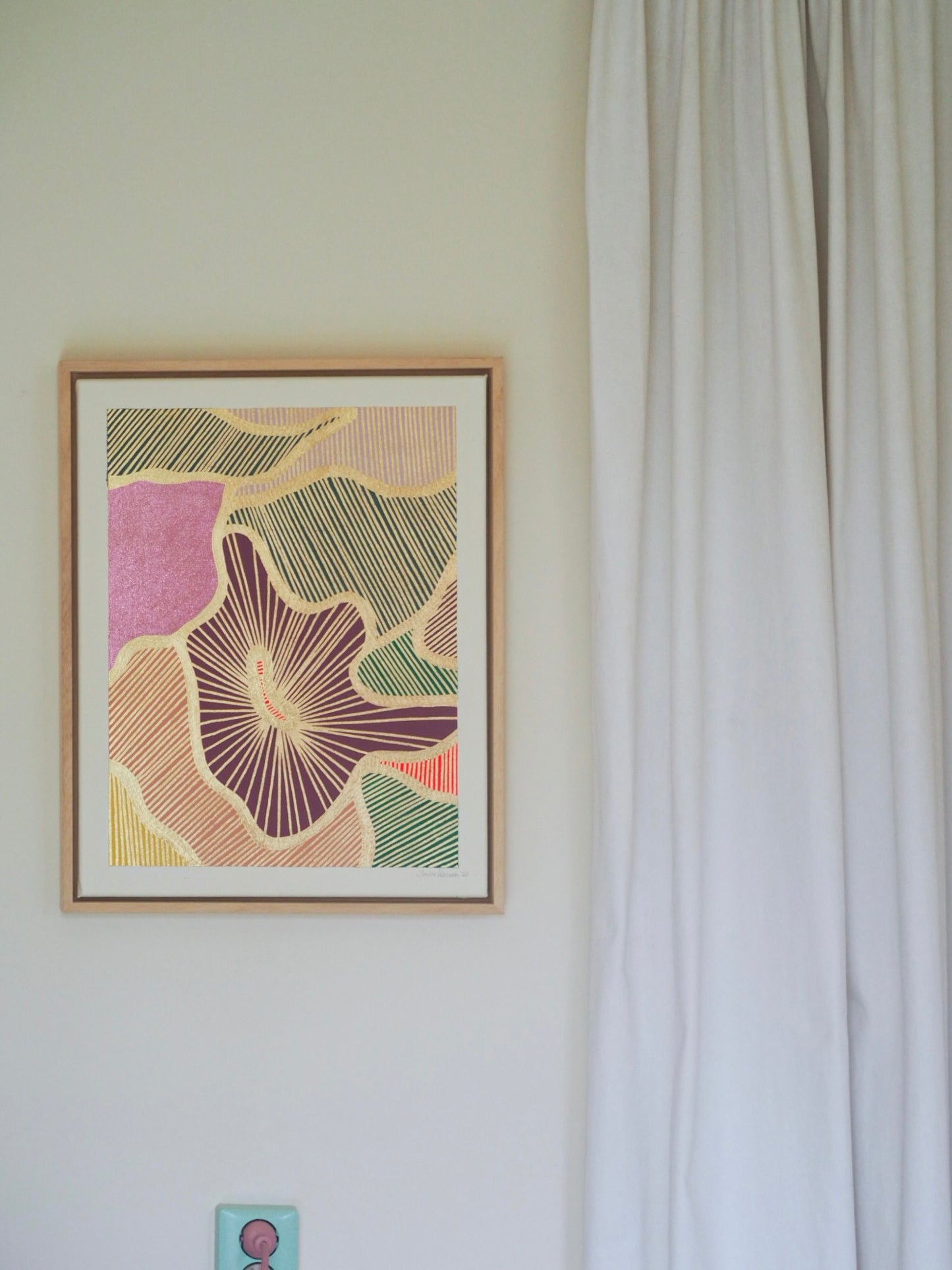 SPACE DISCO #9 (40w x 50h cm)