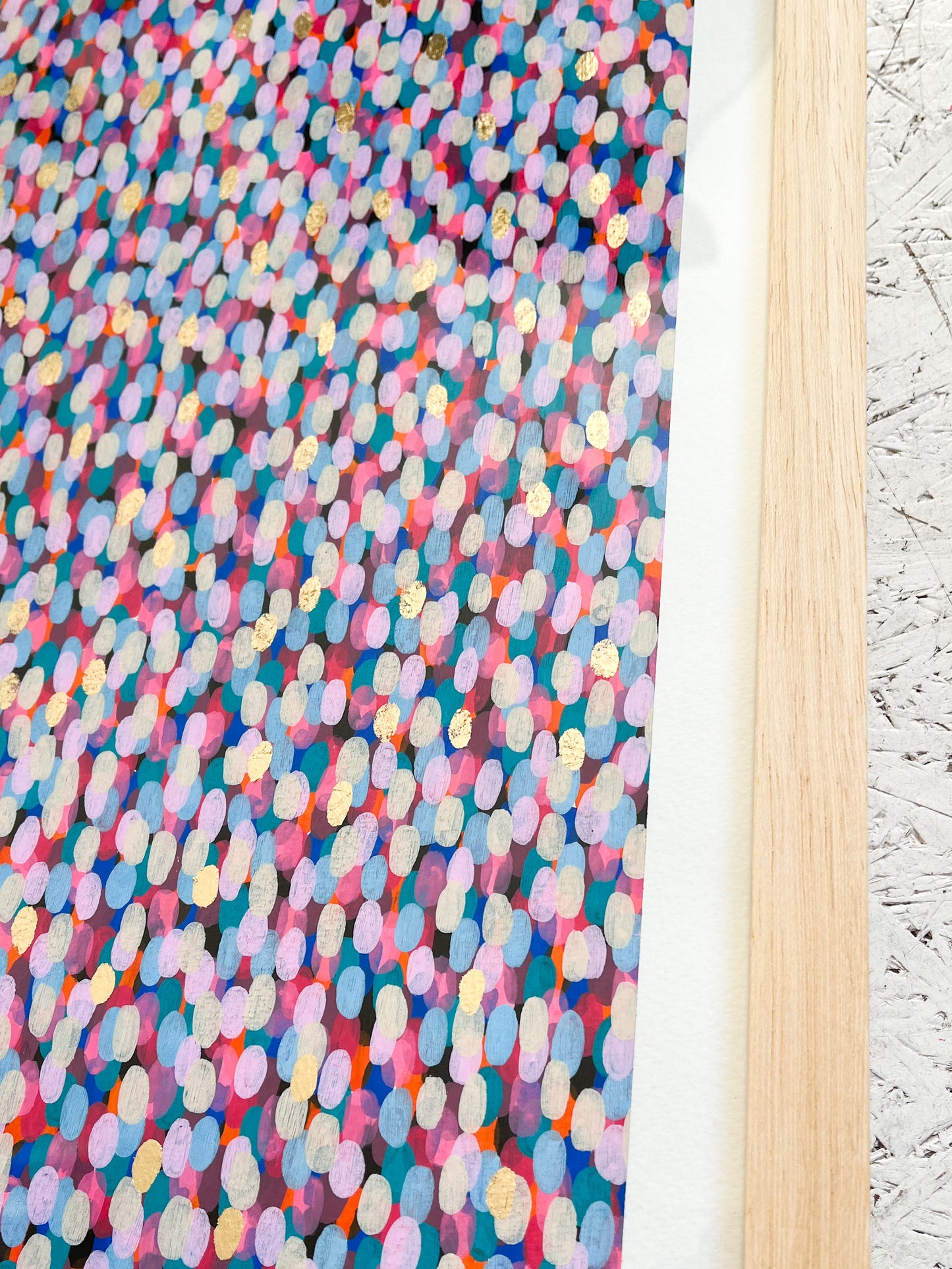 HAPPY GALAXY #28 (40w x 50h cm)