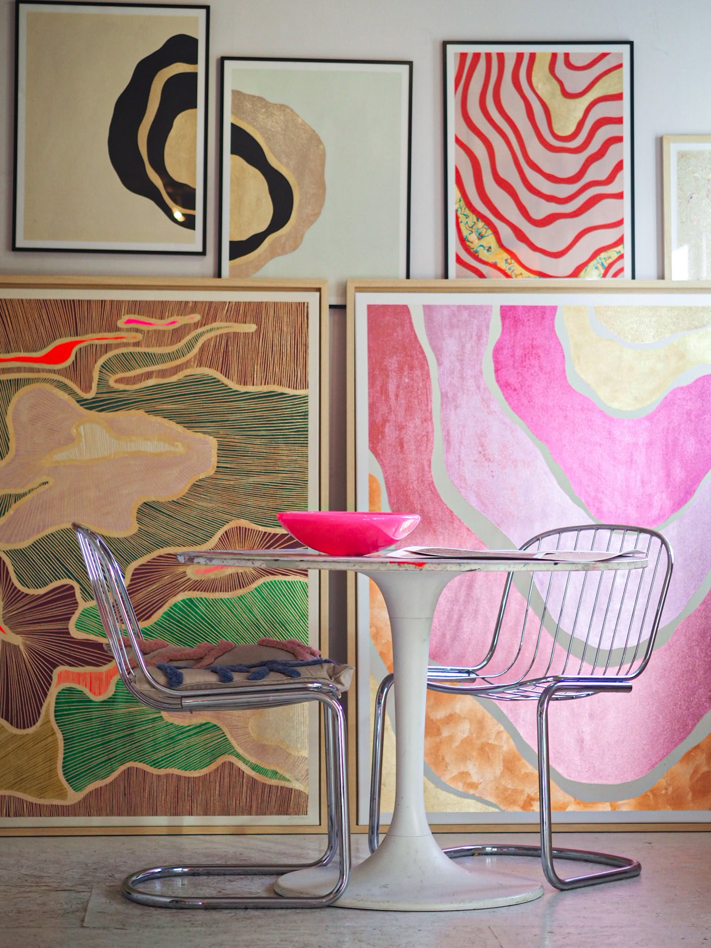 GALACTIC - RAINBOW (120w x 140h cm)