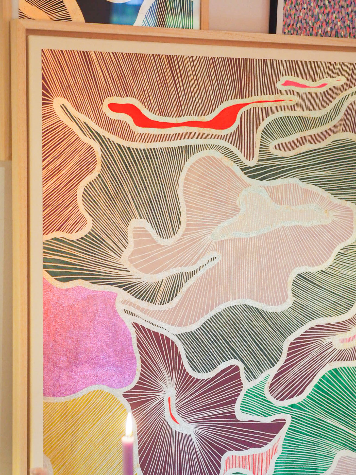 SPACE DISCO #1 (120w x 140h cm)