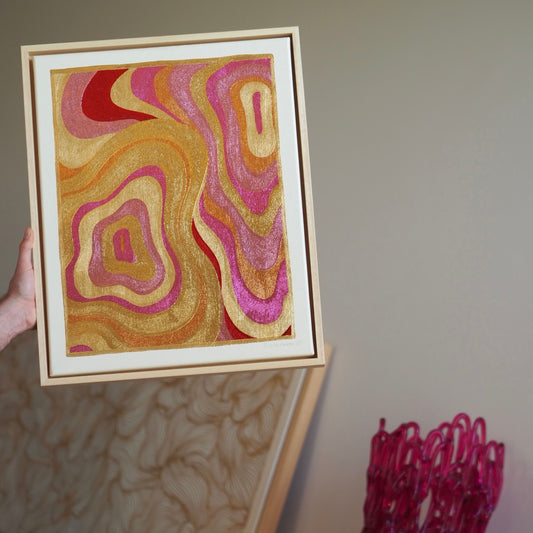 MESMERIZED (40w x 50h cm)