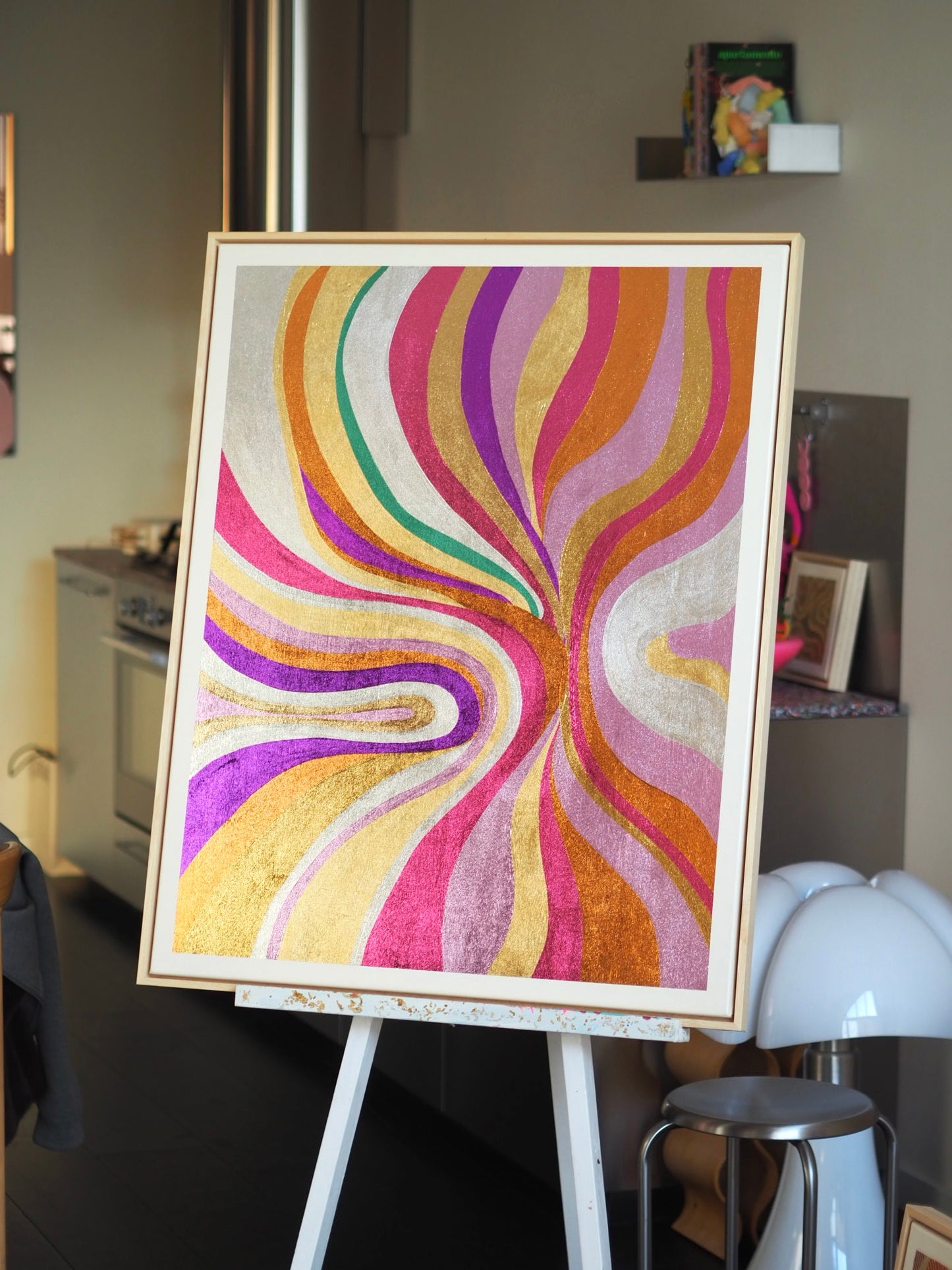 MESMERIZED (80w x 100h cm)