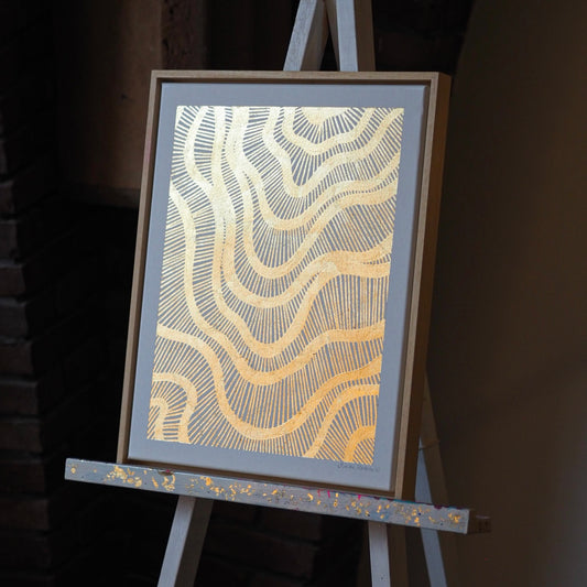 GALACTIC (40w x 50h cm)