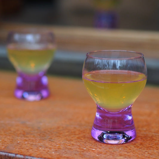 ALEXANDRITE GLASSES - SET OF 6