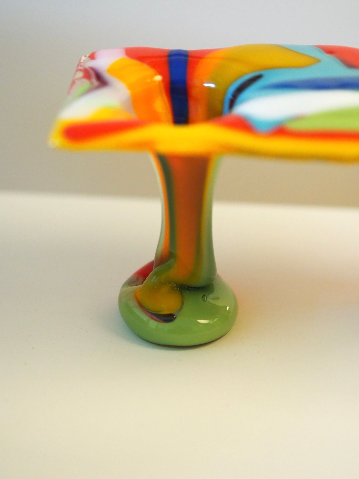 SMALL DOUBLE VASE - GLASS FUSION