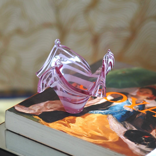 SMALL BOWL - PURPLE GLASS
