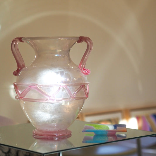 VASE - IRIDESCENT PINK SCAVO