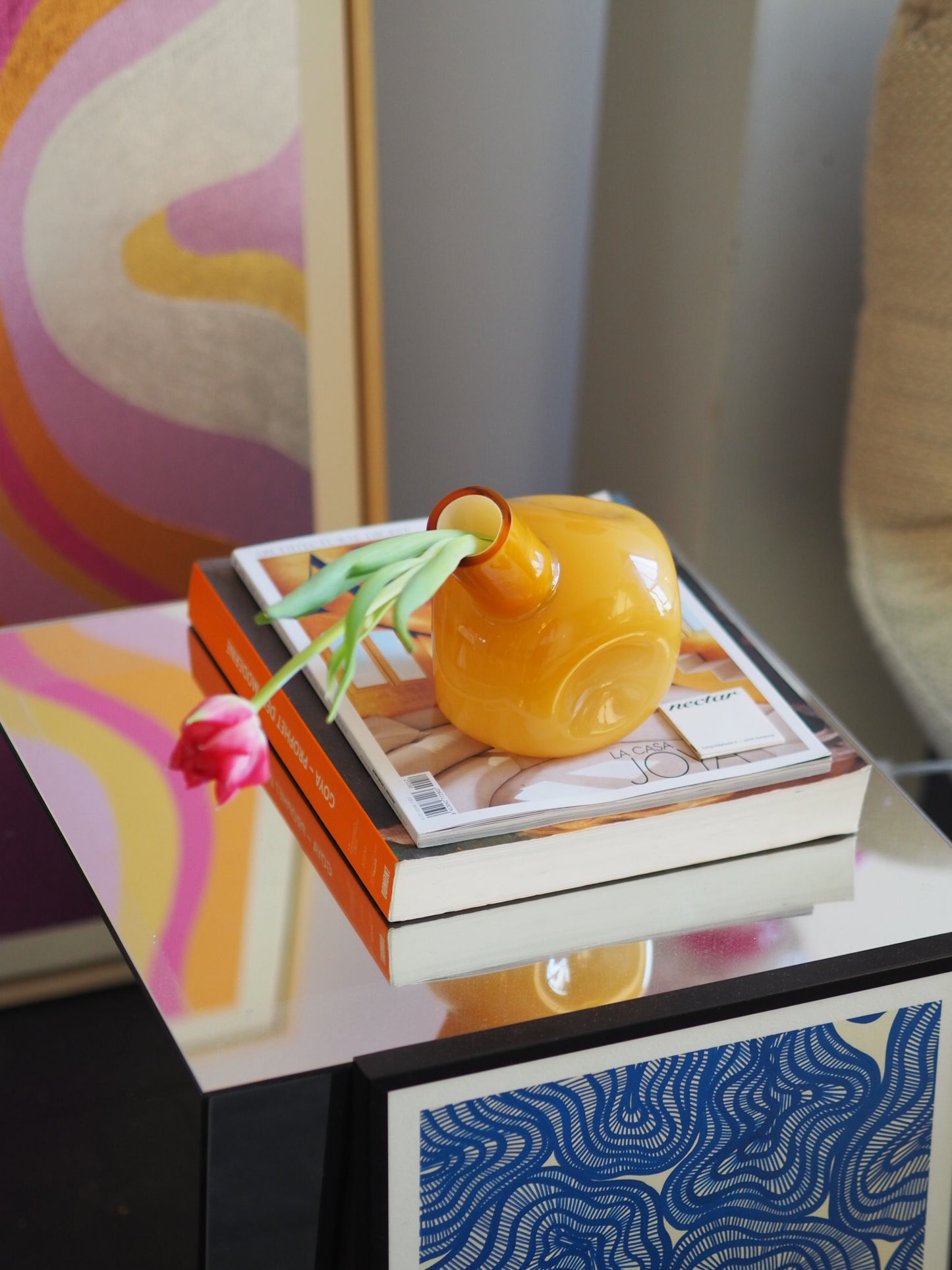 VASE / OBJECT - OCHRE